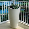 Mayne Modesto 32" Tall Planter - White 8880-W